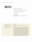 Research paper thumbnail of Annual Review of Linguistics Language and Masculinities: History, Development, and Future (2020)