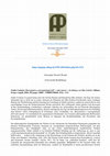 Research paper thumbnail of Alexander Nicolai Wendt, Rezension zu: G. Cusinato, Biosemiotica