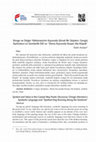 Research paper thumbnail of Simge ve Değer Yüklemesinin Kıyısında Şiirsel Bir Söylem: Cengiz Aytmatov'un Sembolik Dili ve "Deniz Kıyısında Koşan Ala Köpek"