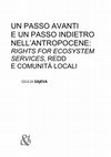 Research paper thumbnail of Tracing the Anthropocene Back and Forward: Rights for Ecosystem Services, Local Communities, and REDD