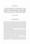 Research paper thumbnail of Philosophical Methodology in the Kantian and Post-Kantian Tradition