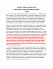 Research paper thumbnail of Ancient religion of Ancient India chapter 4 Part 3 ANCIENT INDIAN HISTORY APN