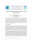 Research paper thumbnail of Indian Educational Technology under a Learning Sciences Lens EPiC Series in Education Science