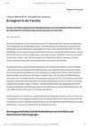 Research paper thumbnail of SZ Rezension/Review: Till van Rahden, Demokratie. Eine gefährdete Lebensform, Campus 2019 - "Es beginnt in der Familie"