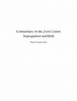 Research paper thumbnail of Commentary on the Jyotis Canon: Impregnation and Birth