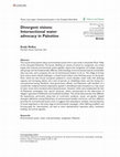 Research paper thumbnail of Divergent visions: Intersectional water advocacy in Palestine