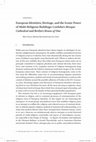 Research paper thumbnail of European Identities, Heritage, and the Iconic Power of Multi-Religious Buildings: Cordoba's Mosque Cathedral and Berlin's House of One