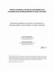 Research paper thumbnail of Pautas normativas y formas de racionalidad en la movilidad social afrodescendiente en Tuluá, Colombia