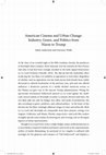 Research paper thumbnail of American Cinema and Urban Change: Industry, Genre, and Politics from Nixon to Trump