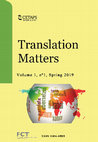 Research paper thumbnail of Translation Matters Vol. 1 No. 1