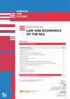 Research paper thumbnail of MASTER IN LAW AND ECONOMICS OF THE SEA, program 2020-2021 (this Master degree was ranked by edu.universal as the World's 4th best Maritime Management masters degree. The Masters degree is taught in English). Applications are open until August 6th,  at the site of NOVA School of Law.