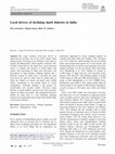 Research paper thumbnail of Local drivers of declining shark fisheries in India