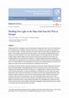 Research paper thumbnail of Shedding New Light on the Maya Stela from Hix Witz in Stuttgart