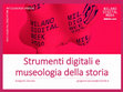 Research paper thumbnail of Strumenti digitali e museologia della storia | Milano, 15 marzo 2019