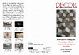 Research paper thumbnail of Materiality as DECOR_Programme