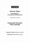 Research paper thumbnail of Working Papers Global Migration: Consequences and Responses Comparative Reception Policy Typology