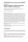 Research paper thumbnail of Doppia coniugazione regolare del Passato Remoto in italiano contemporaneo: la (falsa?) alternanza tra le forme verbali uscenti in -ei, -é, -erono ed -etti, -ette, -ettero