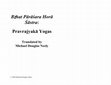 Research paper thumbnail of Bṛhat Pārāśara Horā Śāstra:  Pravrajyakā Yogas