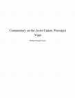 Research paper thumbnail of Commentary on the Jyotis Canon: Pravrajyā Yoga