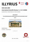 Research paper thumbnail of ILLYRIUS International Scientific Review n. 14 (I-2020) ISSN 2225-2894