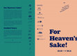 Research paper thumbnail of For Heaven's Sake!