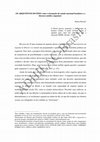 Research paper thumbnail of OS ARQUITETOS DO FEIO: entre a formação do estado nacional brasileiro e o discurso médico eugenista