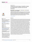 Research paper thumbnail of Fluted-point technology in Neolithic Arabia: An independent invention far from the Americas