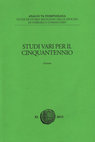 Research paper thumbnail of Antonio Samaritani tra le pergamene di Pomposa