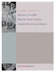 Research paper thumbnail of (2019) Museum of the Bible Dead Sea Scroll Collection Scientific Research and Analysis (Thomas Kupiec, Colette Loll, Jennifer Mass, Rebecca Pollak, Abigail Quandt, Aaron Shugar)