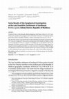 Research paper thumbnail of Some Results of the Geophysical Investigation at the Late Eneolithic Settlement of Gordineşti II-Stînca goală, Edineț District, Republic of Moldova