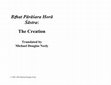 Research paper thumbnail of Bṛhat Pārāśara Horā Śāstra: The Creation