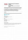 Research paper thumbnail of L’orientalisme en Inde au tournant du XIXe siècle : La réponse du mondialisme britannique à l’universalisme de la Révolution française