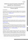 Research paper thumbnail of Análisis de la carga de la prueba en la fiscalización ambiental: una visión alternativa 1 Burden of proof analysis in environmental enforcement: an alternative approach