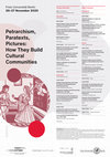 Research paper thumbnail of 26-27 November: International Online-Conference PETRARCHISM, PARATEXTS, PICTURES: HOW THEY BUILD CULTURAL COMMUNITIES