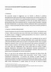 Research paper thumbnail of A che serve la Carta dei diritti? Un problema poco considerato