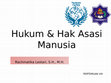 Research paper thumbnail of HUKUM & HAM