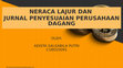 Research paper thumbnail of NERACA LAJUR JURNAL PENYESUAIAN PERUSAHAAN DAGANG ADISTA SALSABILA PUTRI