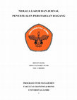 Research paper thumbnail of NERACA LAJUR DAN JURNAL PENYESUAIAN PERUSAHAAN DAGANG