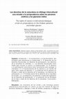 Research paper thumbnail of Los derechos de la naturaleza en diálogo intercultural: una mirada a la jurisprudencia sobre los páramos andinos y los glaciares indios The rights of nature in intercultural dialogue: a look at jurisprudence on the Andean páramos and Indian glaciers