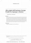 Research paper thumbnail of Alle origini dell'autismo: George Frankl tra Asperger e Kanner