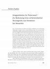 Research paper thumbnail of Kriegselefanten für Ptolemaios?  Zur Bedeutung eines achämenidischen Bronzegeräts aus Herakleion bei Alexandria, Quaderni Ticinesi di Numismatica e Antichità Classiche 49, 2020, 107–117.