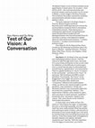 Research paper thumbnail of Test of Our Vision: A Conversation