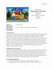 Research paper thumbnail of Course Syllabus: "Disney and U.S. Culture"