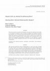 Research paper thumbnail of Traducción: El proyecto ritmanalítico