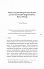 Research paper thumbnail of Dünya Klasikleri Bağlamında Makine Çevirisi Üzerine Bir Değerlendirme: Balzac Örneği / An evaluation of machine translation within the context of world classics: The case of Balzac