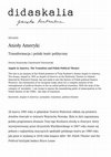 Research paper thumbnail of Anioły Ameryki Transformacja i polski teatr polityczny