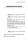 Research paper thumbnail of Detección temprana de la hipoacusia con emisiones acústicas