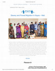 Research paper thumbnail of 2021 - Newsletter #1, Slavery and Forced Migration in Western Mali