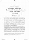 Research paper thumbnail of Sexualities and Il/licit Relationships in Late Ancient Jewish Literatures