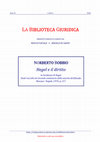 Research paper thumbnail of Norberto Bobbio, Hegel e il diritto (1970)